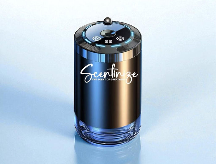 <h5></h5><h2>MODERNO , ELEGANTE Y POTENTE</h2><p><strong>Fragancias premium, diseño minimalista y tecnología avanzada en un solo difusor.</strong></p>